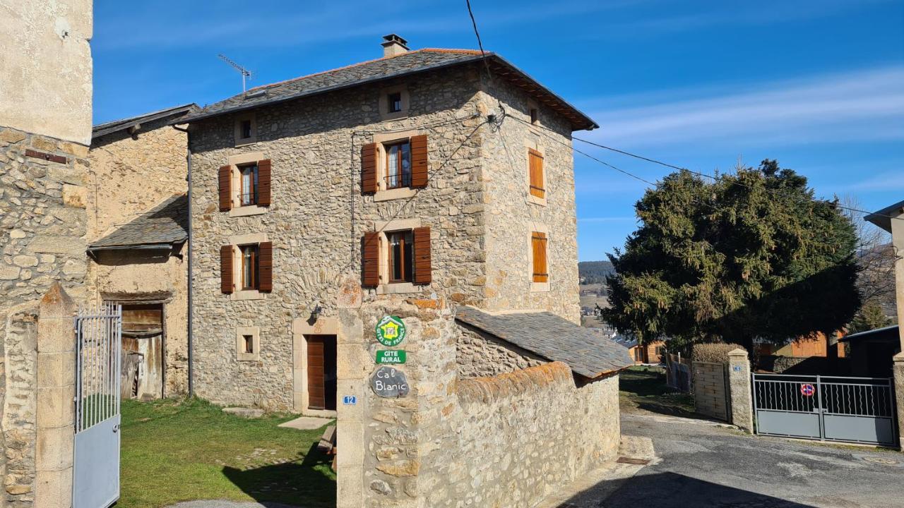 Maison De Caractere En Pierre Cal Blanic Saint Pierre dels Forcats Bagian luar foto
